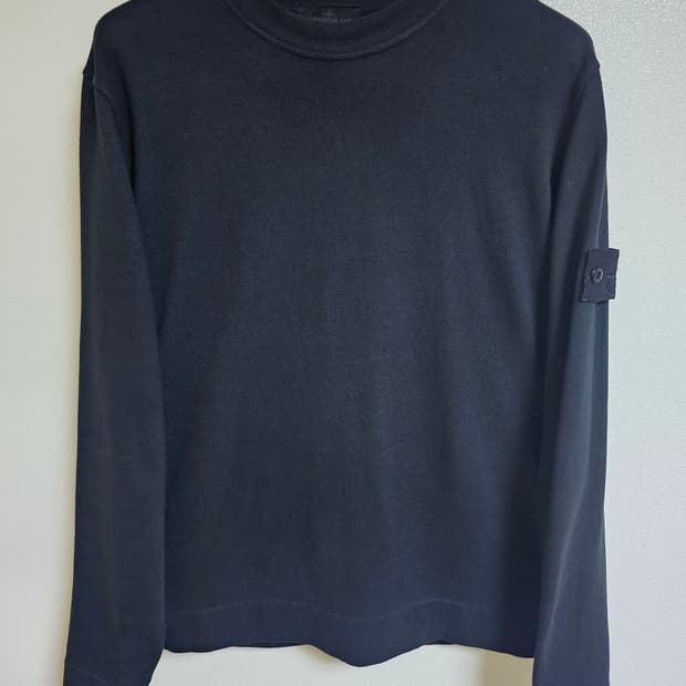 스톤아일랜드 고스트피스 오가닉 코튼 스웻셔츠