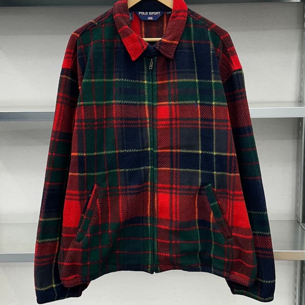 (2XL)90'S POLO SPORT USA 후리스자켓-M1330