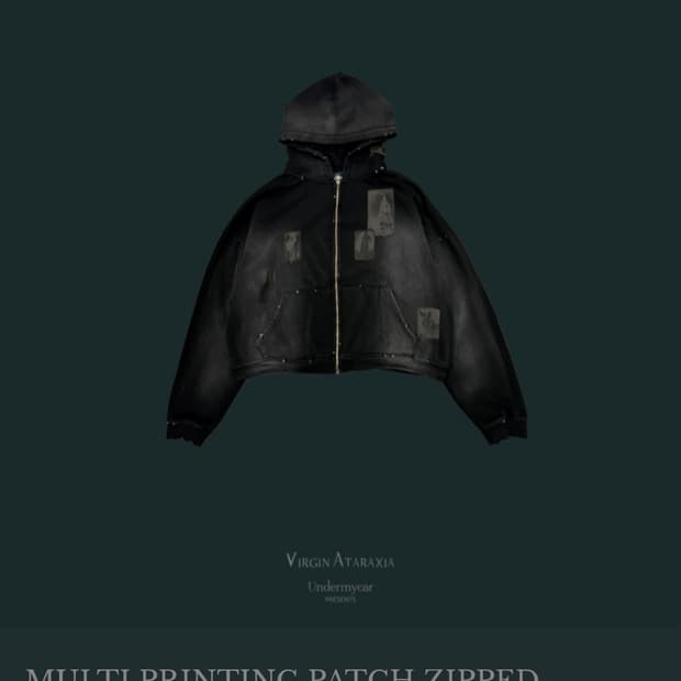 언더마이카 후드집업