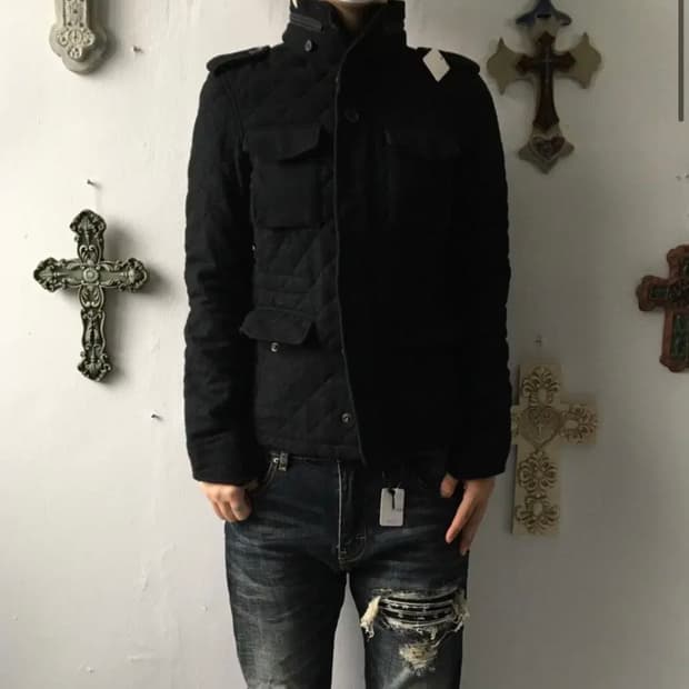 Levis woolen quilting jacket