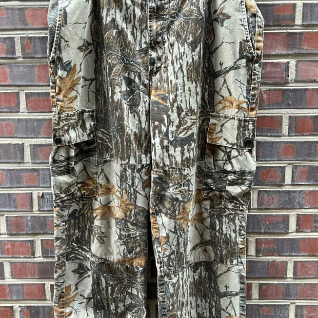 90's [40x30] 빈티지 리얼트리 카고 팬츠 카벨라스