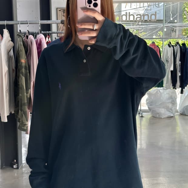 폴로랄프로렌 커스텀핏 버튼 슬릿 Pk 반팔티