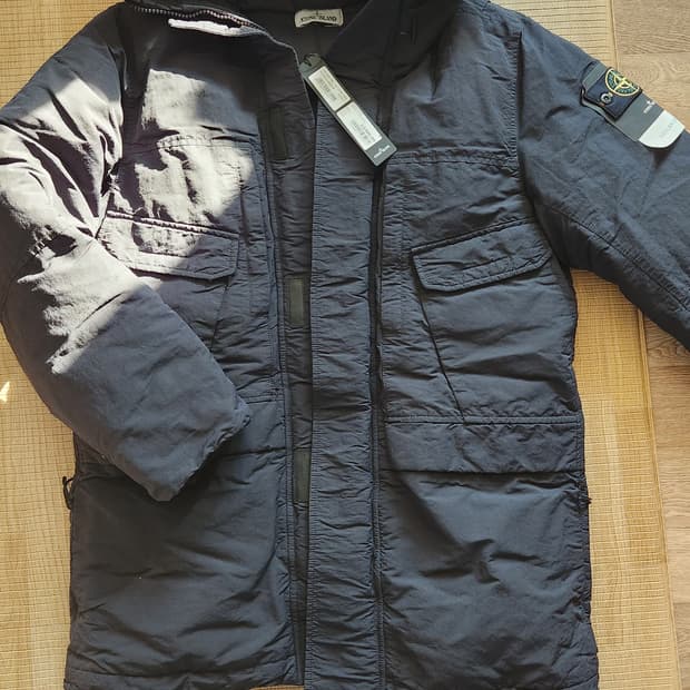 급처) 스톤아일랜드 21FW 나슬란 다운 TC 롱패딩