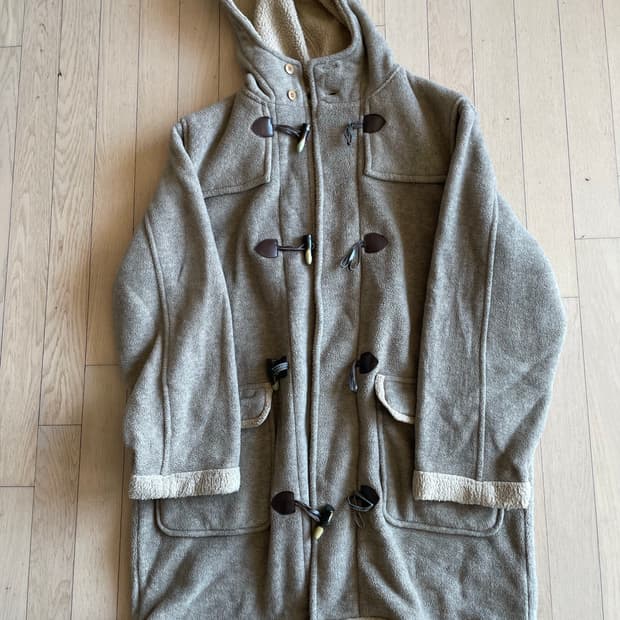 LLBEAN 플리스 더플코트