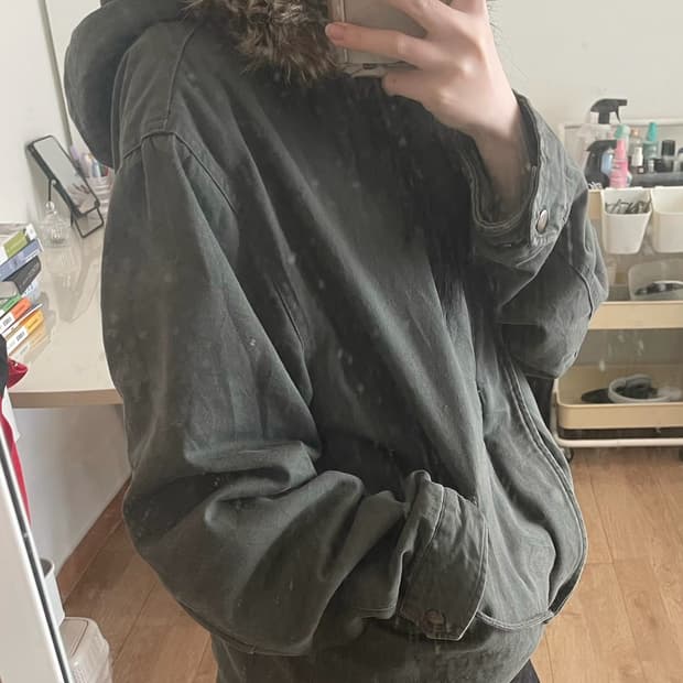 빈티지 패딩 야상