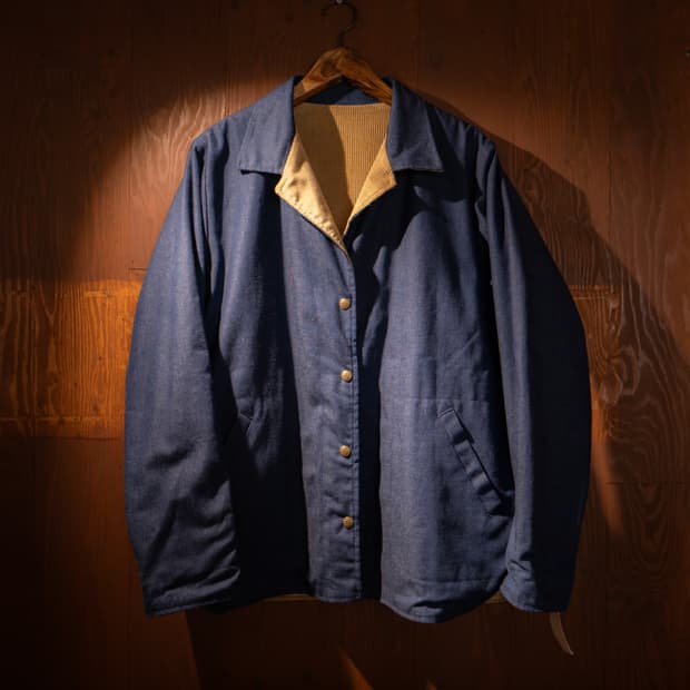 80s LLBean Denim Corduroy Reversible JK