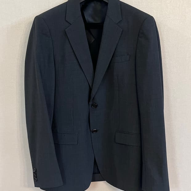 Solid Homme Wooyoungmi 남자 수트 - 차콜 그레이