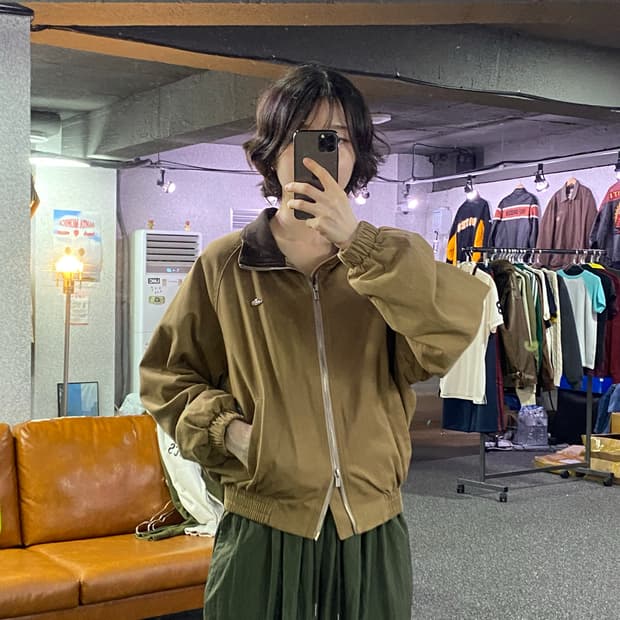 BELLIDE 은장로고 투웨이 베이직 자켓 B5523