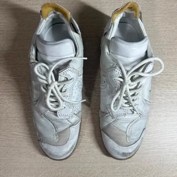 마르지엘라 17fw 빈티지 독일군 해체 스니커즈 슈즈