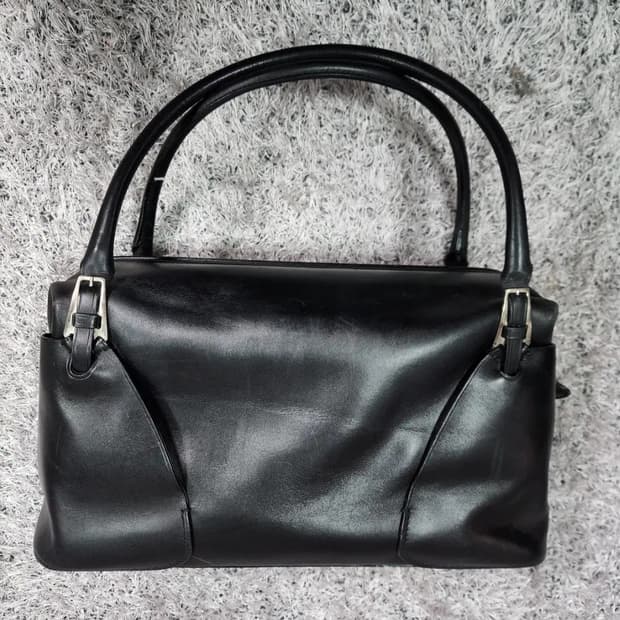 발리 레더 닥터백 토트백