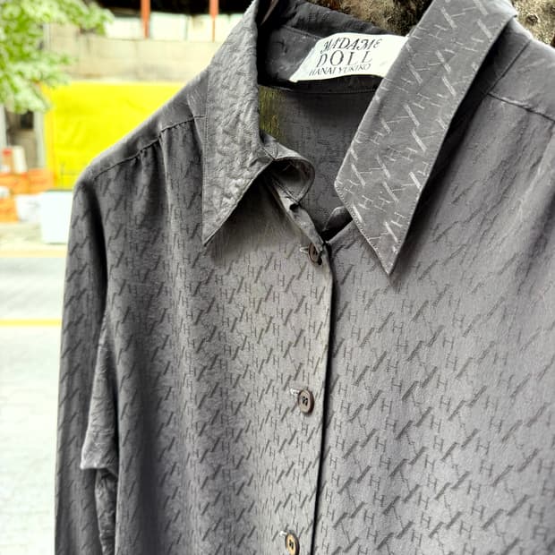 YUKIKO HANAI silk 100% (Made In Japan)