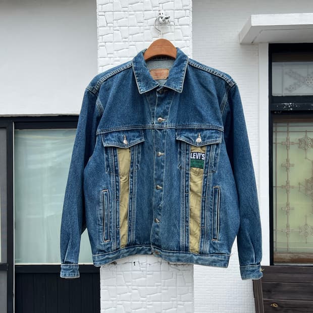 90s 리바이스 실버탭 데님자켓 105