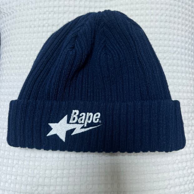 베이프스타 네이비 비니