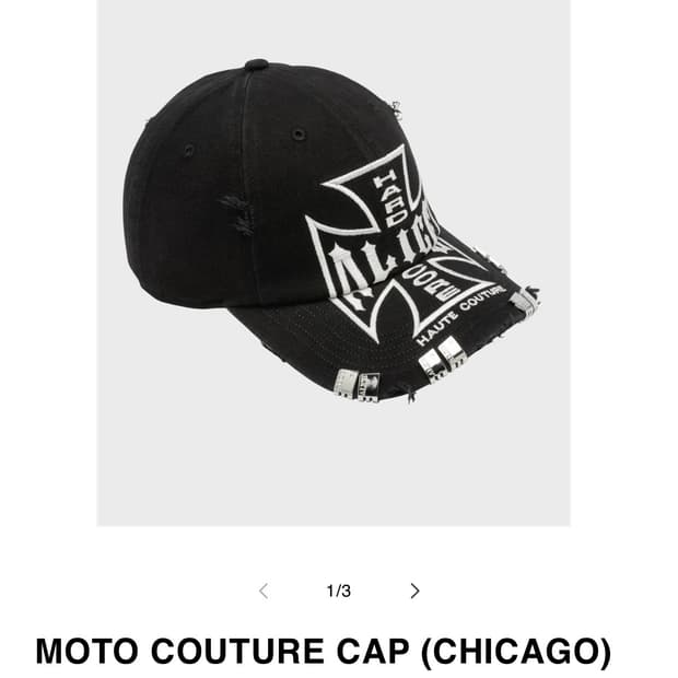 구함) 앨리스할리우드 ALICE HOLLYWOOD Cross Cap캡모자