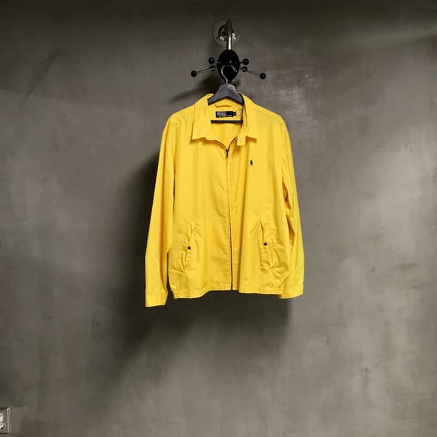 폴로 랄프로렌 집업 자켓 옐로우 100