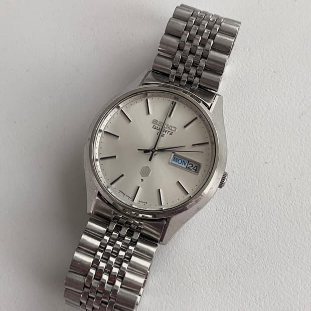 Seiko 세이코 쿼츠 QZ 데이데이트