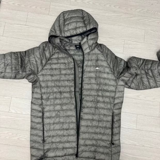 고요웨어 그레이 경량패딩 판매합니다 XL