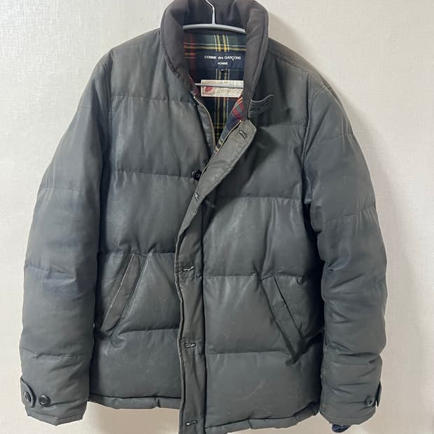 꼼데가르송 옴므 패딩 다운 코팅 2012 L