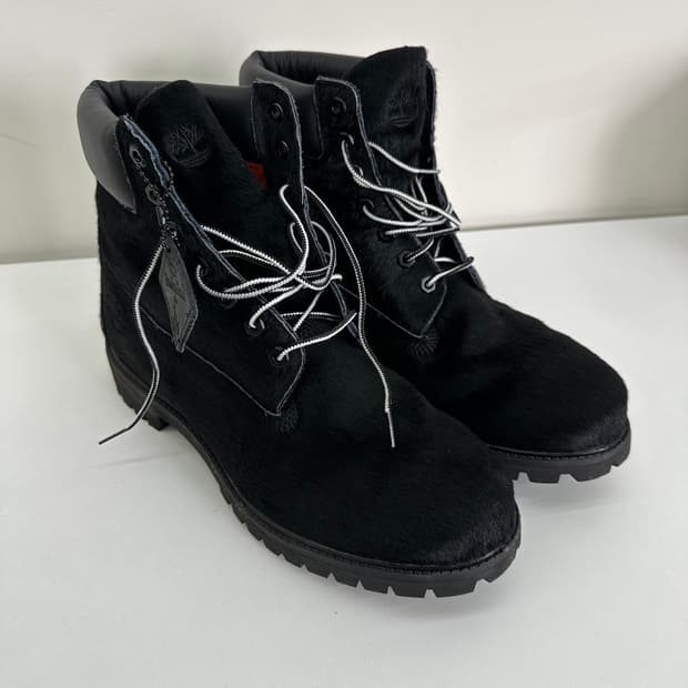 팀버랜드 X 페치 남성 6인치 부츠 블랙 300