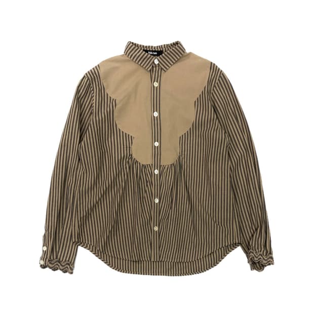 Ne-net issey miyake stripe shirt