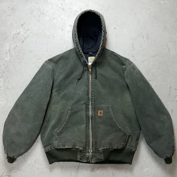 00's OG 칼하트 J130 액티브 자켓 칼하트 MOS 모스그린