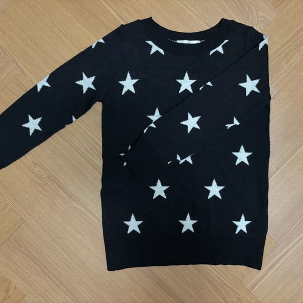 빈티지 별 니트