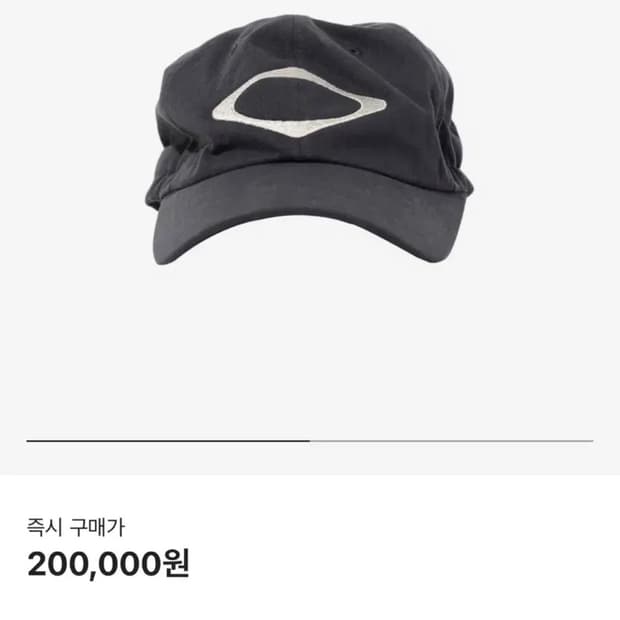 미스치프 드로우스트링 볼캡 다크그레이