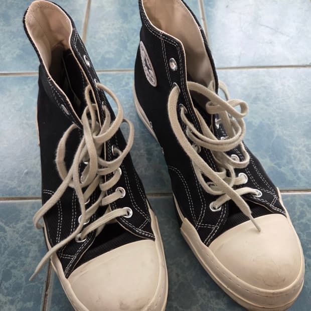 릭오웬스 다크쉐도우 컨버스 다크스타 하이