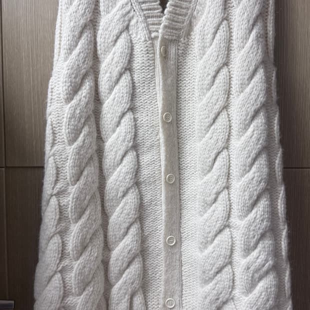 simone rocha 시몬로샤 니트케이프