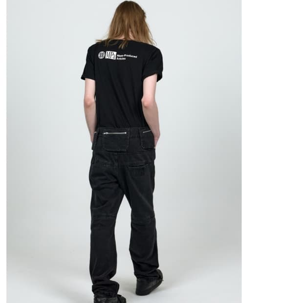 플라스틱프로덕트 백팬츠 Mpa Bag pants 블랙