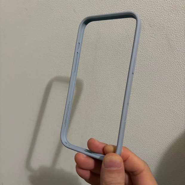 아이폰 에어 정품 범퍼 케이스 하늘색 판매