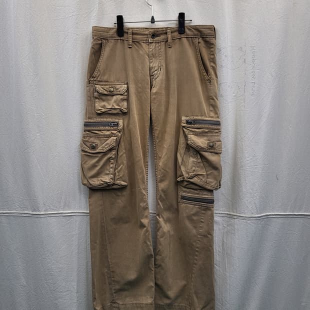 surplus 지퍼 포켓 카고 팬츠