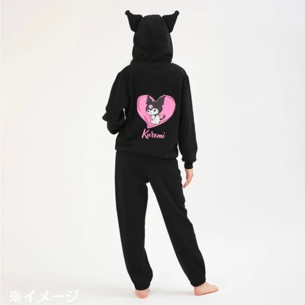 산리오 쿠로미 후드,바지조거 셋업세트 M사이즈