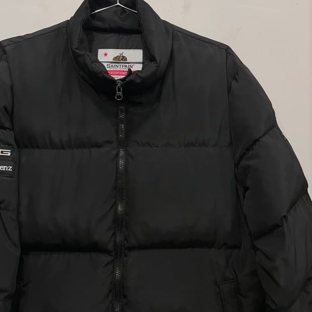 세인트페인 AMG 메르세데스 벤츠 로고 푸퍼 자켓