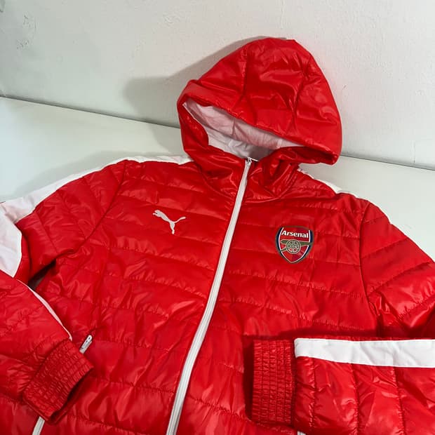 S 95 푸마 코랄 아스날 경량패딩