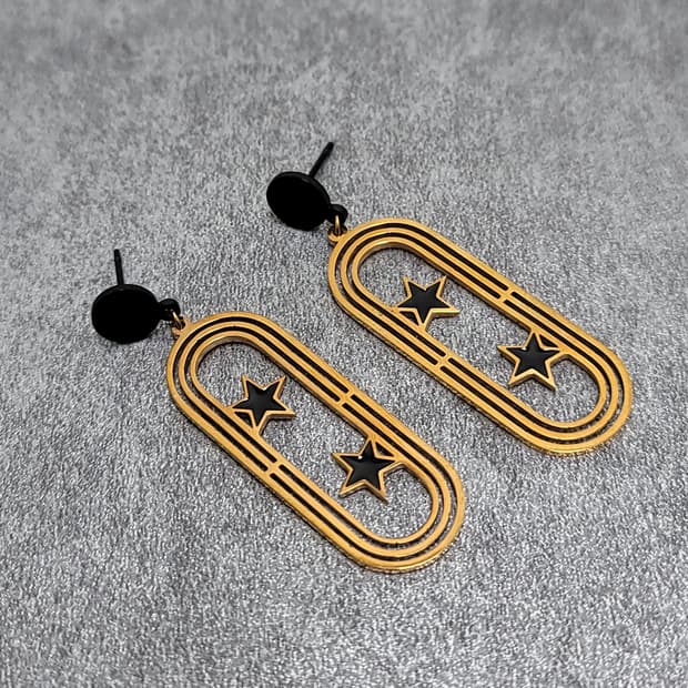 star earrings 빈티지귀걸이