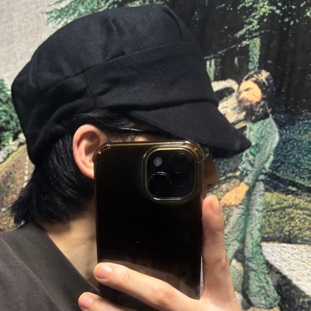 Coeur 울 캐스킷 블랙