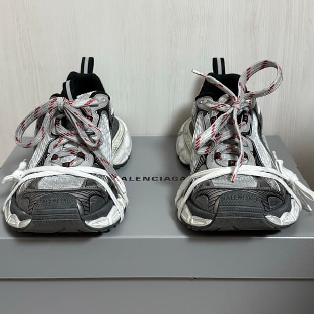 (41) 발렌시아가 3xl 그레이 레드 화이트 새상품급