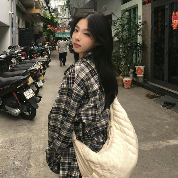 아워캐비넷 heavy check shirts