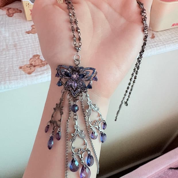 엔젤 러브 안나수이st 나비 목걸이