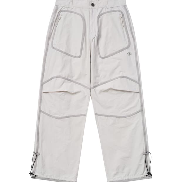 구해요) 산산기어 웨빙 패치드 팬츠 아이보리 사이즈1