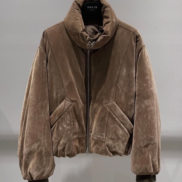 (새상품) 솔리드 옴므 24fw 118패딩 구스다운 