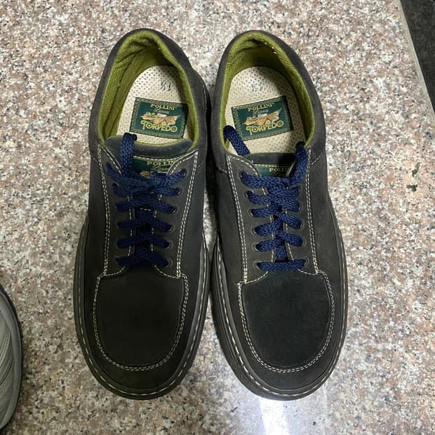 Pollini 빈티지 보트 슈즈