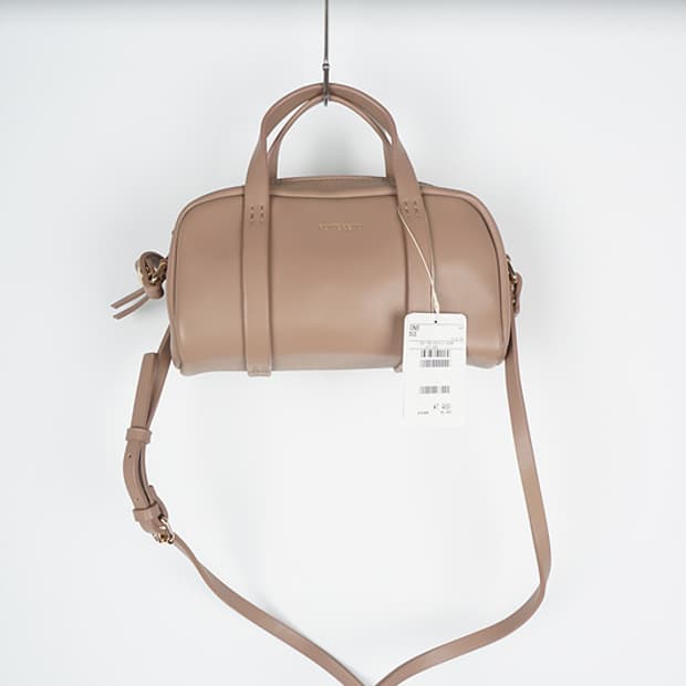  ROVERETO faux leather mini 2way bag