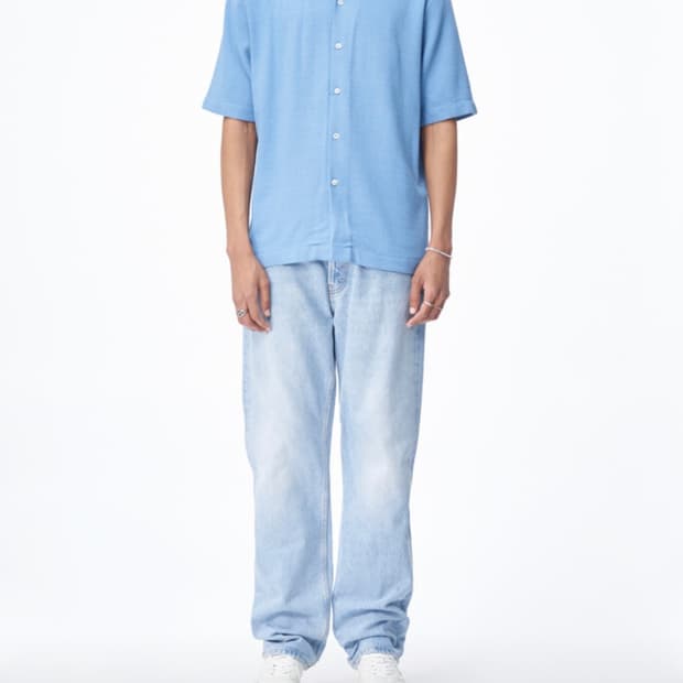 [새상품] Sefr 세퍼 스트레이트 컷 진스 데님 청바지 연청