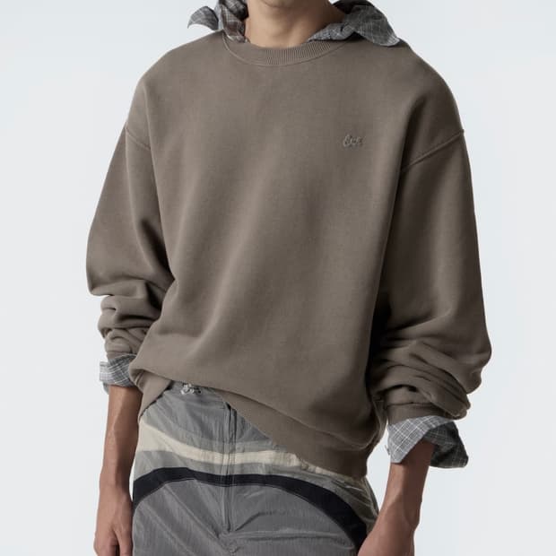 [S,M,L]이알엘 ERL 25fw 워싱 맨투맨/타우페