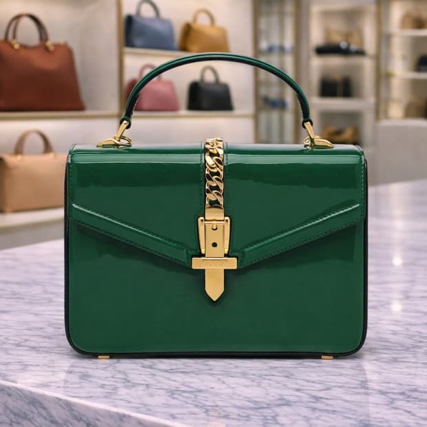 [S급] 구찌 실비 1969 페이던트 탑핸들백 판매합니다!!!