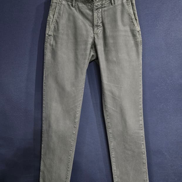 인코덱스 다크그레이 남성 슬림핏 허리 30 빈티지 데님팬츠 