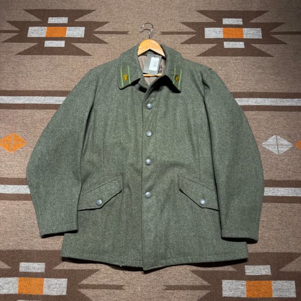 오리지널 40s 스웨덴군 M39 울 자켓 XL