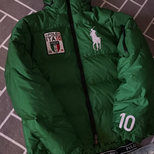 폴로 랄프로렌 빅포니 이탈리아 패딩